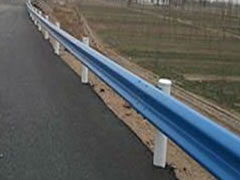 Plastic Coated Highway Guardrail Barrier