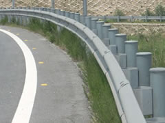 Highway Guardrail Barrier