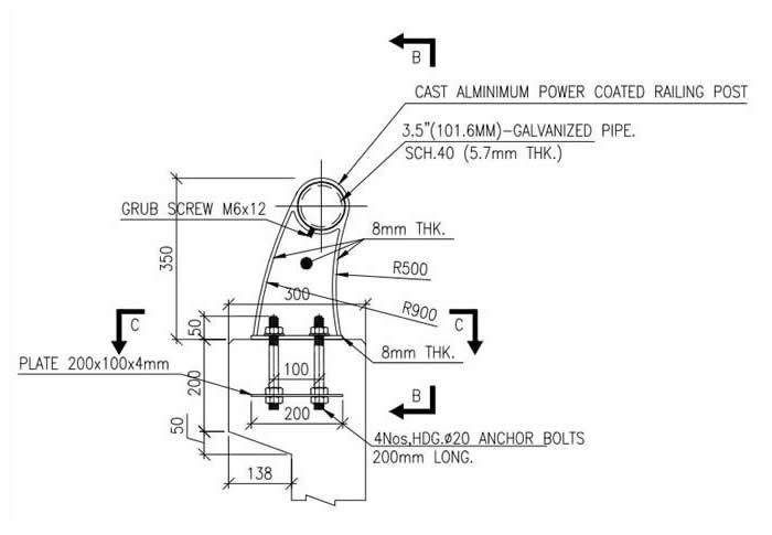 Railing Post and Accessories